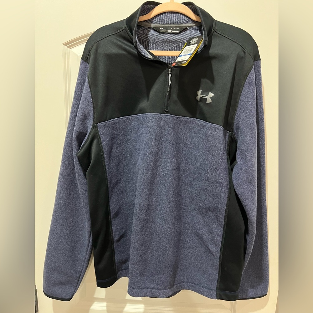 Under Armour Men's Black and Gray Performance Jacket